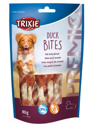TRIXIE Snacki Premio Duck Bites - pochoutka pro psy - 80g