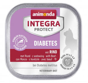 ANIMONDA Integra Protect Diabetes Beef - mokré krmivo pro kočky - 100g
