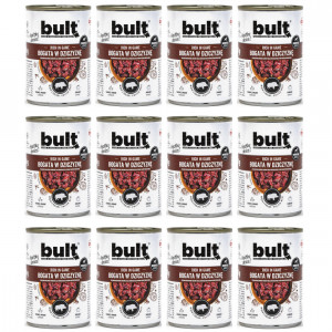BULT Rich in game - Mokré krmivo pro psy - 12x800 g