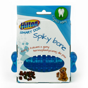 HILTON Dog spiky bone - Hračka pro psy - 12 cm