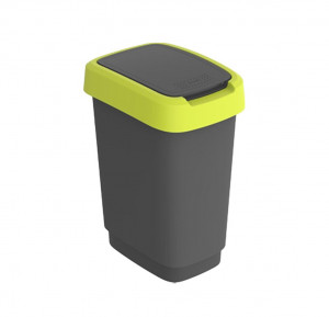 ROTHO Twist Lime - odpadkový koš – 50l