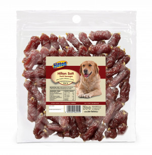 HILTON Soft duck sausages - pamlsek pro psa - 500g