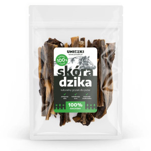 UNISZKI Divoká kůže - pochoutka pro psa - 100g