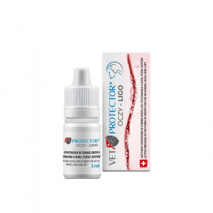 JM SANTE Vet Protector Ligo - oční kapky pro psy a kočky – 3 ml
