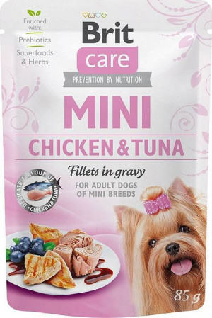 BRIT Care Mini Chicken&Tuna - Mokré krmivo pro psy - 85 g