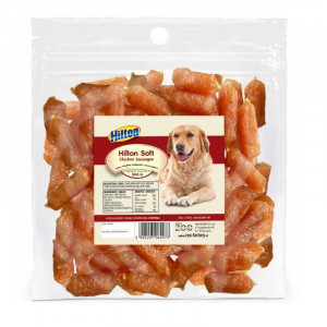 HILTON Soft chicken sausages - pamlsek pro psa - 500g