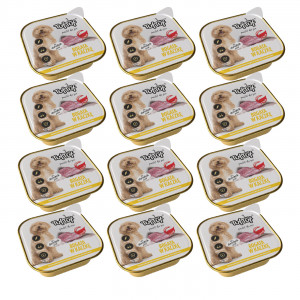 TUF TUF Alupak Duck Pate - mokré krmivo pro psy - 12x300g