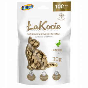 HILTON ŁaKocie Freeze dried duck - pamlsek pro kočky - 30g