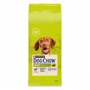 Purina DOG CHOW Adult 14 kg Dospělý jedinec Jehněcí