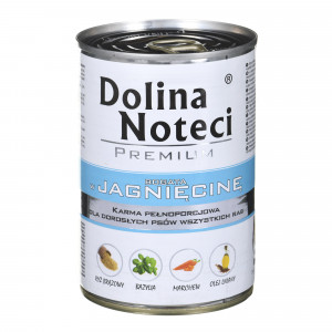 DOLINA NOTECI Premium Bohaté na jehněčí maso - vlhké krmivo pro psy - 400 g