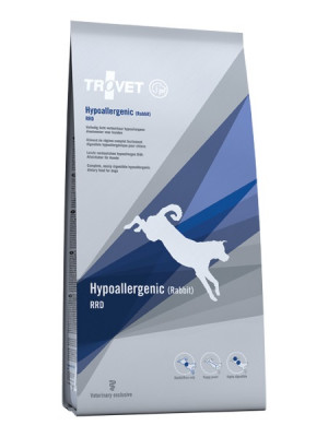 TROVET Hypoallergenic RRD with rabbit - suché krmivo pro psy - 3 kg