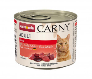 ANIMONDA Carny Adult Beef - mokré krmivo pro kočky - 200g