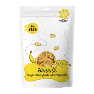 PAKA ZWIERZAKA Lio Pepe Banana - pamlsek pro psa - 30g