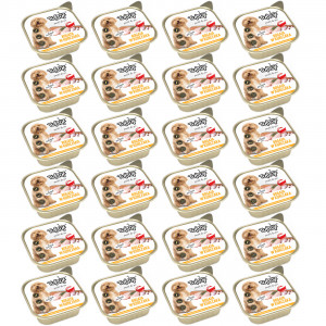 TUF TUF Alupak drůbeží paštika - vlhké krmivo pro psy - 24x300g