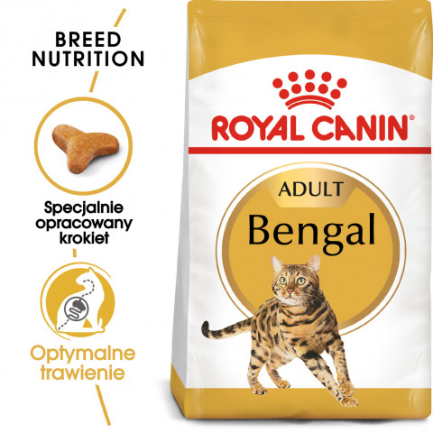 Royal Canin Bengal Adult suché krmivo pro kočky 2 kg Dospělý jedinec Drůbež, Zeleninová - Fotogalerie 5