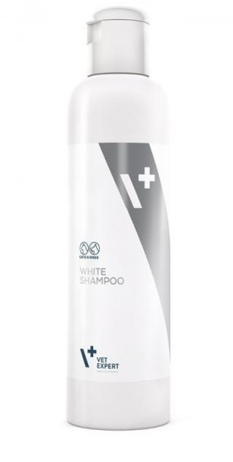 VET EXPERT White Shampoo - šampon pro psy a kočky se světlou srstí - 250 ml - Fotogalerie 1