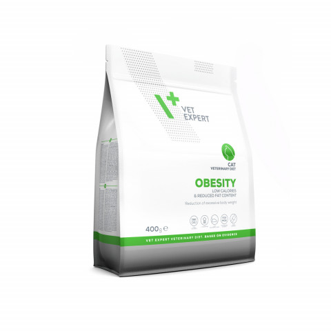 VET EXPERT Veterinary Diet Obesity Cat - suché krmivo pro kočky - 400 g - Fotogalerie 3