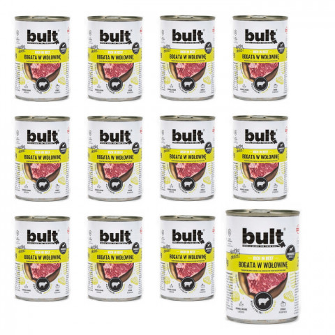 BULT Rich in beef - Mokré krmivo pro psy - 12x800 g - Fotogalerie 1