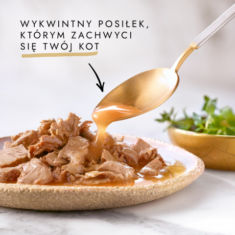 GOURMET Gold Sauce Delight Hovězí - mokré krmivo pro kočky - 85 g - Fotogalerie 11