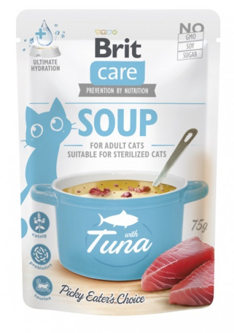 BRIT Care Soup Tuna - polévka pro kočku - 75g - Fotogalerie 1