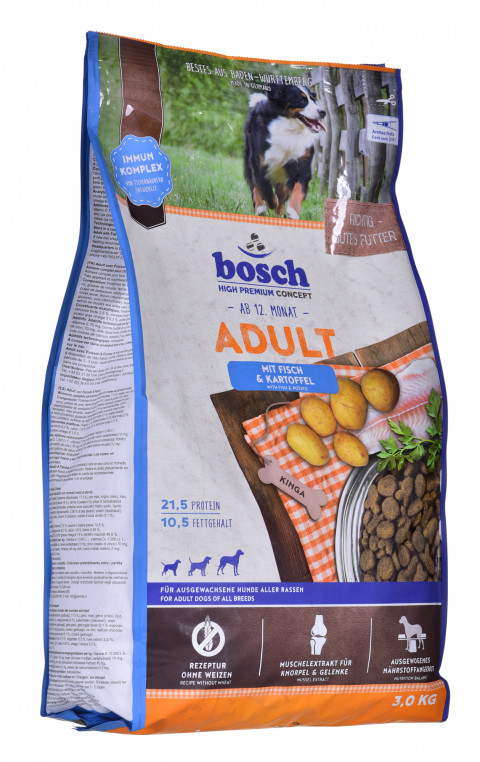 BOSCH Fish & Potato - suché krmivo pro psy - 3 kg - Fotogalerie 1