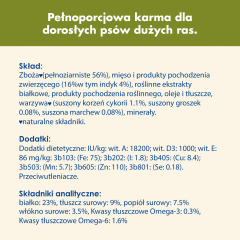 Purina DOG CHOW Large Breed Adult 14 kg Dospělý jedinec Turecko - Fotogalerie 2