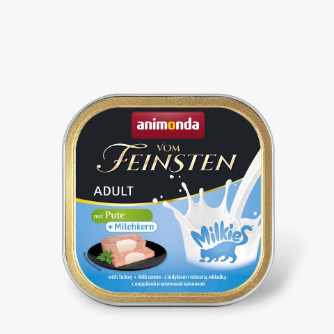 ANIMONDA Vom Feinsten Adult Milkies s krůtou a mléčnou náplní - mokré krmivo pro kočky - 100g - Fotogalerie 1