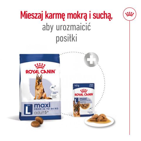 ROYAL CANIN Maxi Adult 5+ - suché krmivo pro psy - 15 kg - Fotogalerie 8