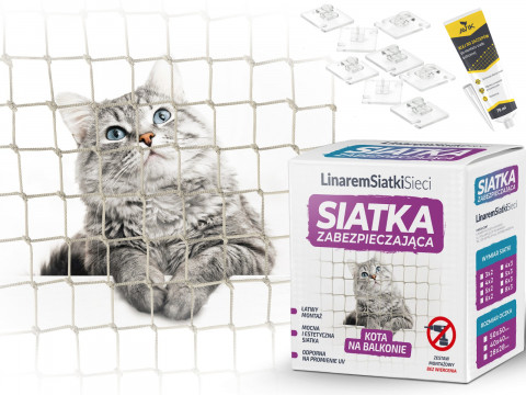 LINAREM Safety net for the balcony - 3x2m - Fotogalerie 1