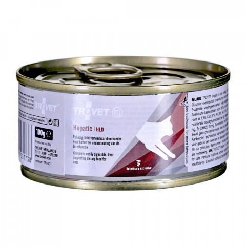 TROVET Hepatic HLD with chicken - mokré krmivo pro kočky - 100g - Fotogalerie 1