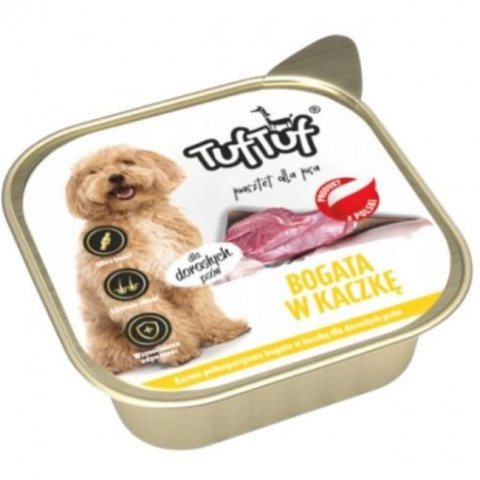 TUF TUF Alupak Duck Pate - mokré krmivo pro psy - 12x300g - Fotogalerie 2