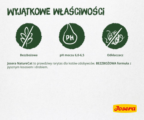Josera NatureCat suché krmivo pro kočky 2 kg Dospělý jedinec Drůbež, Losos - Fotogalerie 6