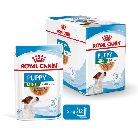 ROYAL CANIN SHN Mini Puppy in sauce - mokré krmivo pro štěňata - 12X85g - Fotogalerie 13