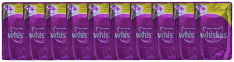 WHISKAS Pure Delight Poultry in jelly - mokré krmivo pro kočky - 40 x 85g - Fotogalerie 5