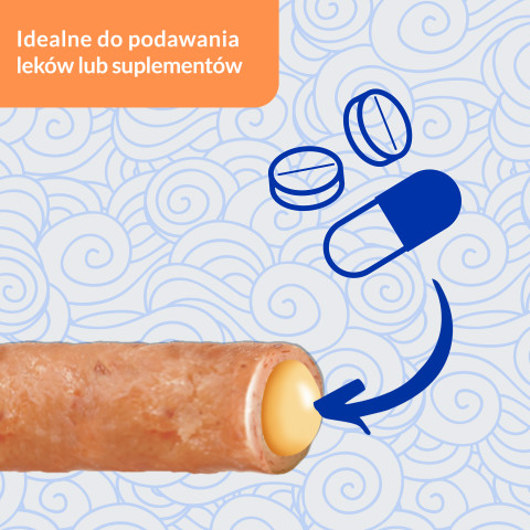 INABA Churu Rolls Chicken recipe wraps Tuna with scallop recipe - pamlsek pro kočky - 4x10 g - Fotogalerie 4