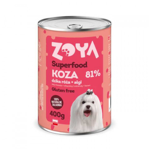 ZOYA Superfood Goat - vlhké krmivo pro psy - 400g - Fotogalerie 1