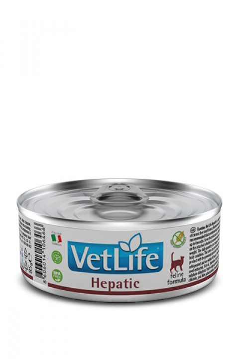 FARMINA Vet Life Natural Diet Cat Hepatic - mokré krmivo pro kočky - 85 g - Fotogalerie 1