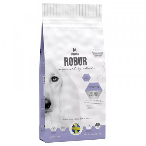 BOZITA Robur Sensitive Single Protein Lamb and Rice - suché krmivo pro psy - 3kg - Fotogalerie 1