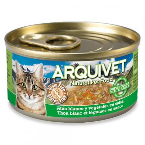 ARQUIVET White tuna with vegetables - mokré krmivo pro kočky - 80g - Fotogalerie 1