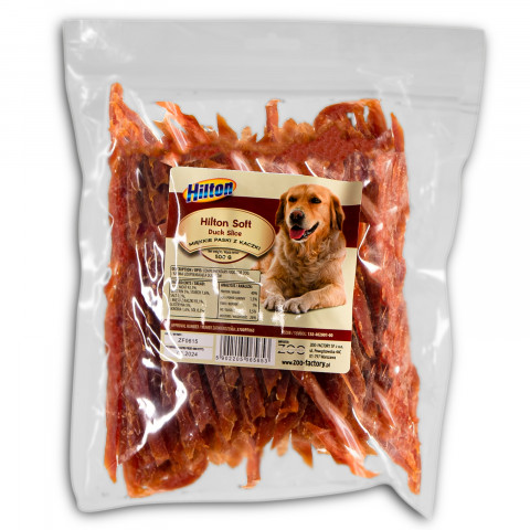 HILTON Soft Duck Slice - pochoutka pro psy - 500 g - Fotogalerie 1