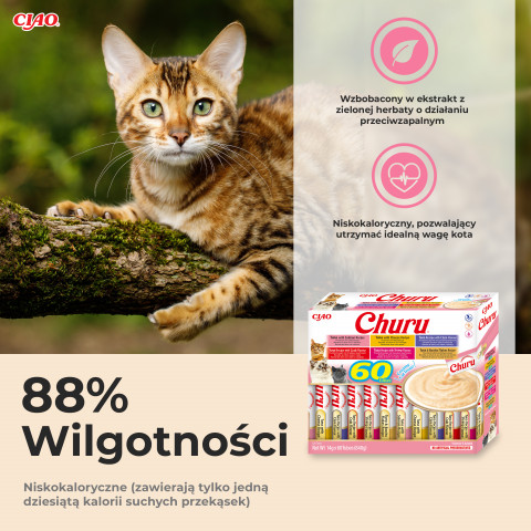 INABA Churu Variety box Tuna - pamlsek pro kočky - 60 x 14g - Fotogalerie 5