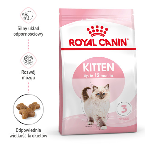 ROYAL CANIN Kitten - suché krmivo pro kočky - 2 kg - Fotogalerie 11