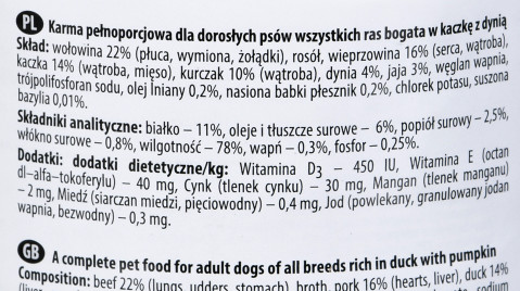 Dolina Noteci Premium Bohaté na kachnu a dýni 400g - Fotogalerie 2