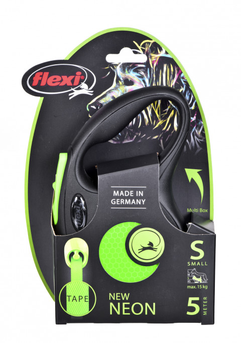 Flexi New Neon S 5 m Zatahovací vodítko - Fotogalerie 3