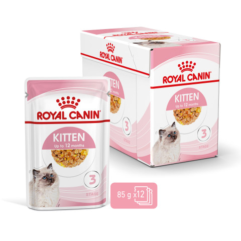 Royal Canin FHN Kitten Instinctive v želé - vlhké krmivo pro koťata - 12x85g - Fotogalerie 10