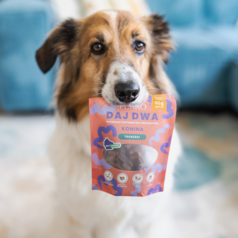 PERRO Daj Dwa Horse - pamlsek pro psa - 85g - Fotogalerie 3