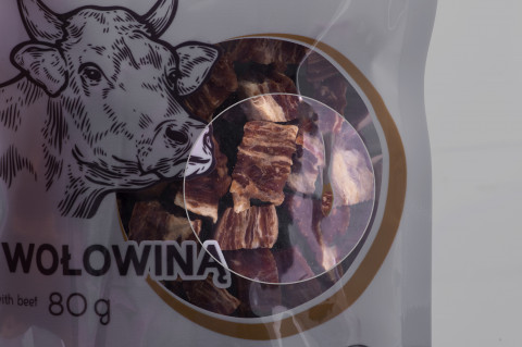 HILTON Treaning treats Beef - pochoutka pro psy - 80g - Fotogalerie 4