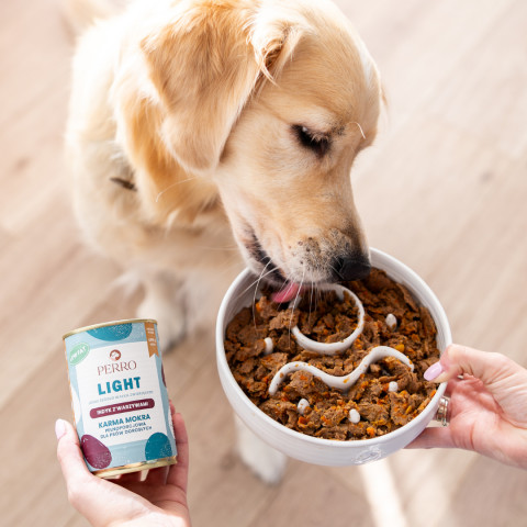 PERRO Light Turkey with vegetables - vlhké krmivo pro psy - 400g - Fotogalerie 4