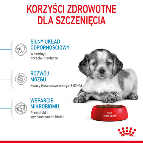 Royal Canin Medium Puppy 15 kg Štěně Zeleninová - Fotogalerie 7