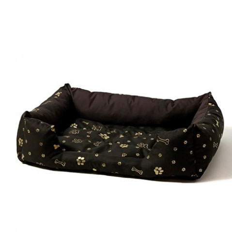 GO GIFT Pelíšek pro psy XXL - hnědá - 90x63x16 cm - Fotogalerie 6